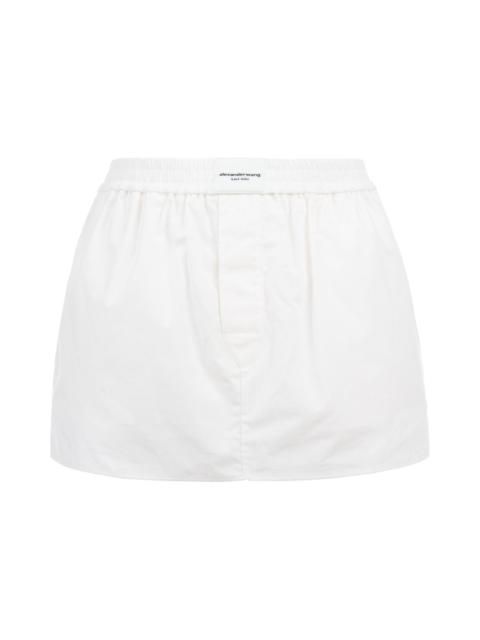 Alexander Wang Mid-Rise Mini Boxer Skort
