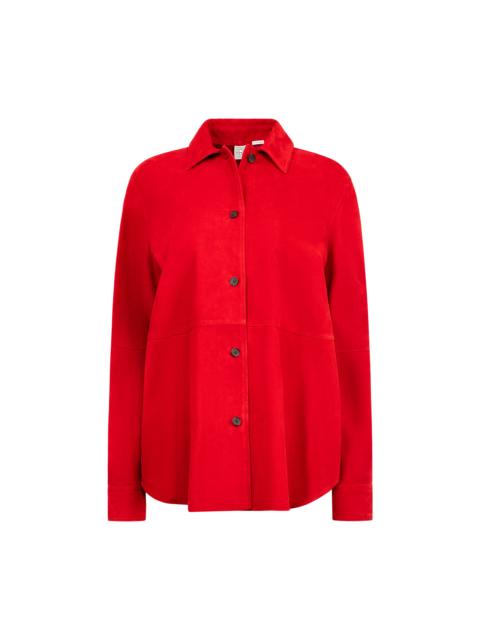 TOTEME SOFT SUEDE OVERSHIRT