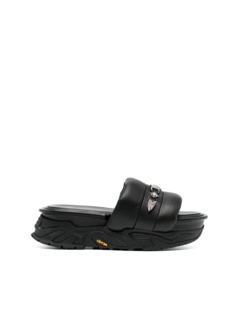 TOGA VIRILIS studded leather sandals