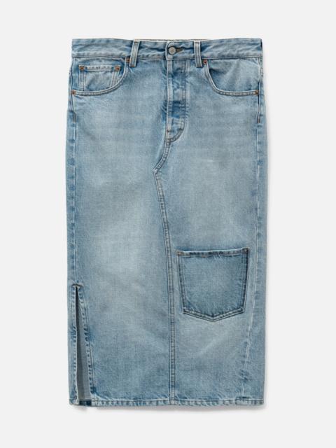 MM6 Maison Margiela DENIM MIDI SKIRT
