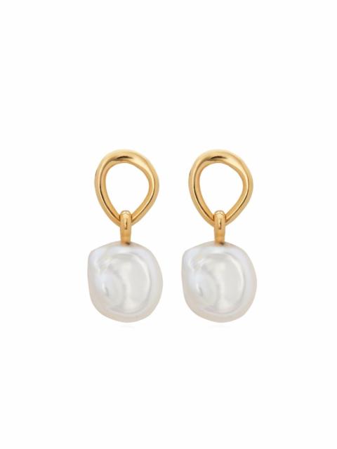 MONICA VINADER Nura Keshi Pearl drop earrings