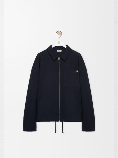 Loewe Zip-up jacket in cotton