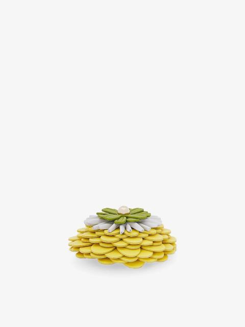Loewe Flower Leather Pin