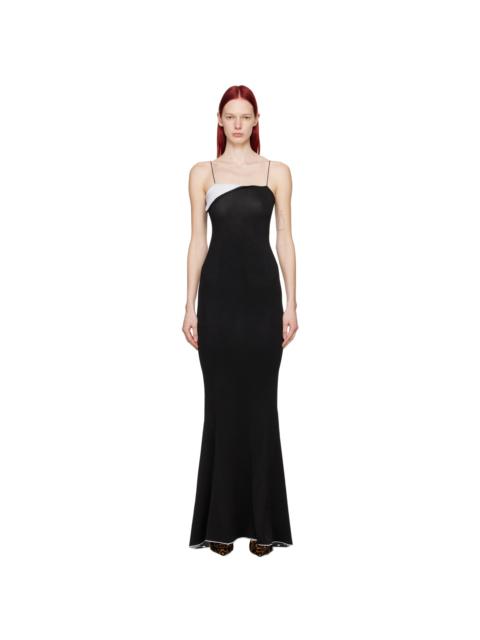 JACQUEMUS Black Les Sculptures 'La robe Aro' Maxi Dress