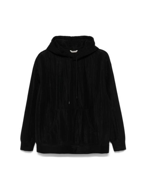 semi-sheer hoodie