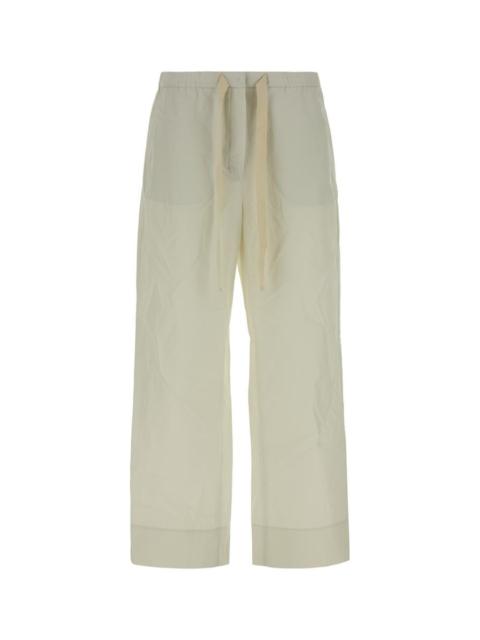 'S Max Mara 'S Max Mara Argento - Poplin Drawstring Trousers