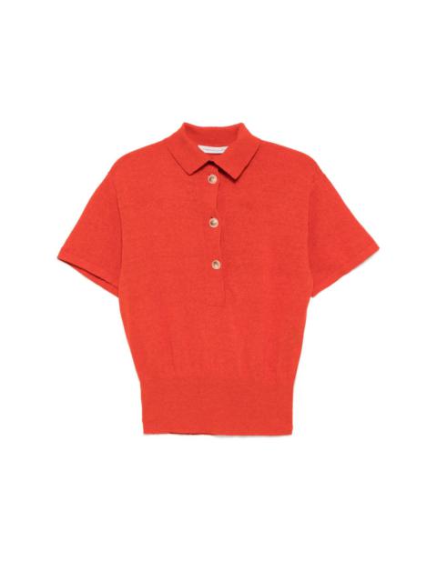 CHRISTOPHER ESBER knit polo shirt