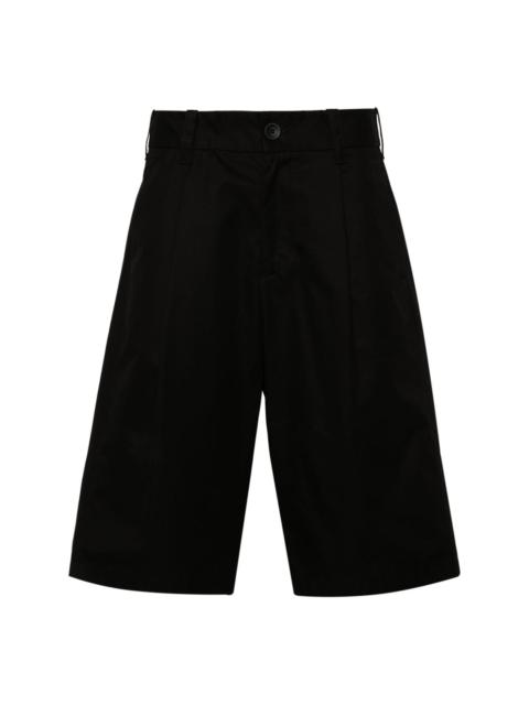 Herno pleat-detail tailored shorts