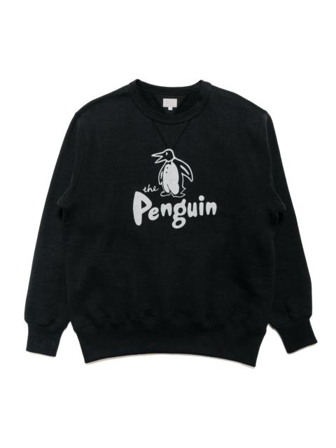 The Real McCoys The Real McCoy’s MC24125 Loopwheel Sweatshirt / Penguin Black