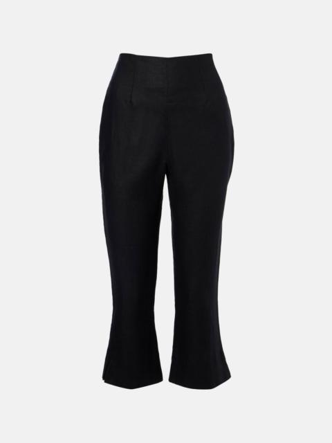FAITHFULL Linen capri pants