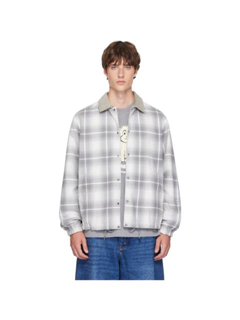 Moncler Moncler x Fragment Gray Ryūha Reversible Shirt Jacket