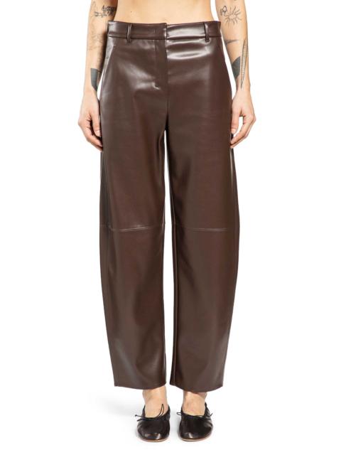 'S Max Mara Coated Barrel Leg Trousers