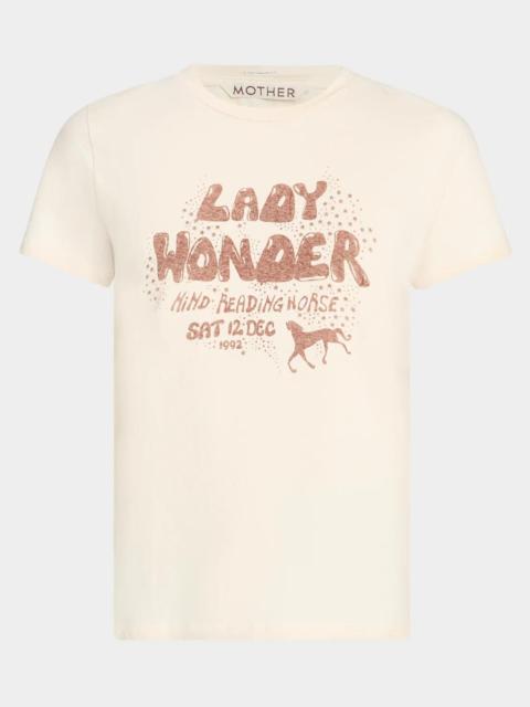 MOTHER The Boxy Goodie Goodie Tee