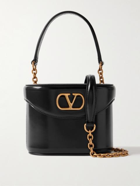 Valentino Vain Leather Shoulder Bag