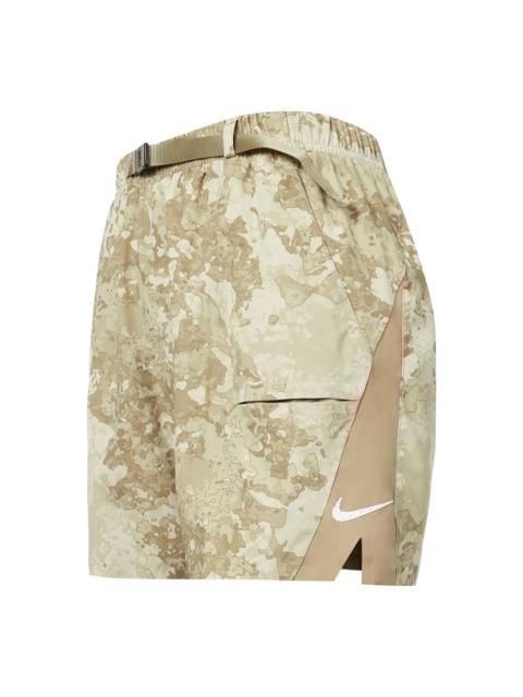 Nike Nike Court Flex Slam Camouflage Printing Running Sports Training Tennis Shorts CV2518-297