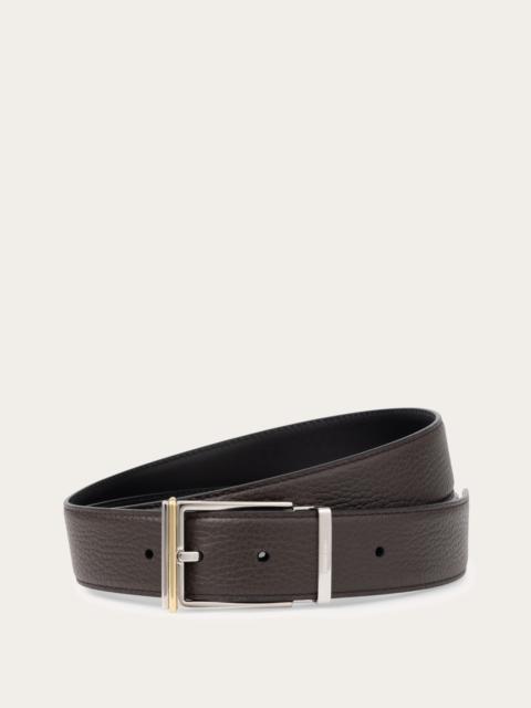 FERRAGAMO Reversible and adjustable belt
