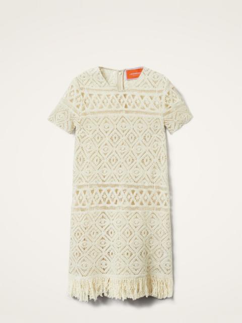 La DoubleJ Lacey Mini Swing Dress
