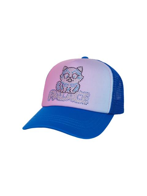 PALACE KITTY RHINESTONE TRUCKER BLUE