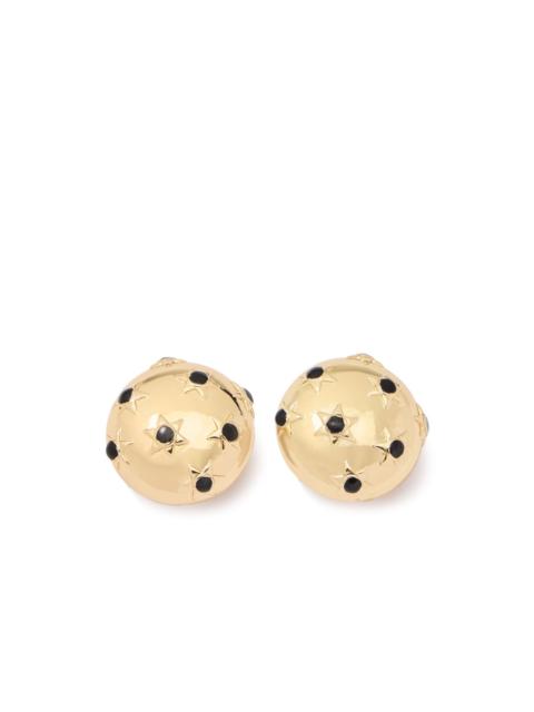 CAROLINA HERRERA Starbust Dome earrings
