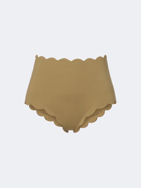 MARYSIA Santa Monica scalloped bikini bottoms