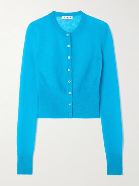 Alaïa Mohair-blend Cardigan