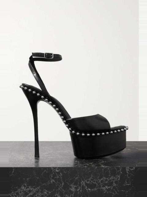Alexander Wang Nova studded leather platform sandals