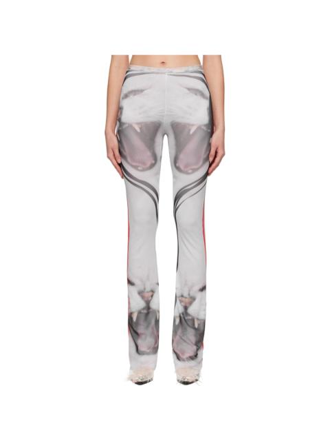 OTTOLINGER cat-print 메쉬 바지
