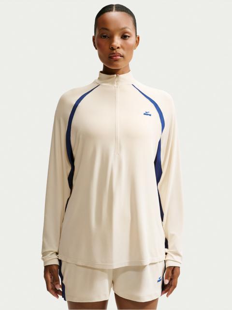 Nike NikeSKIMS Stretch Knit Women's 1/2-Zip Long-Sleeve Top