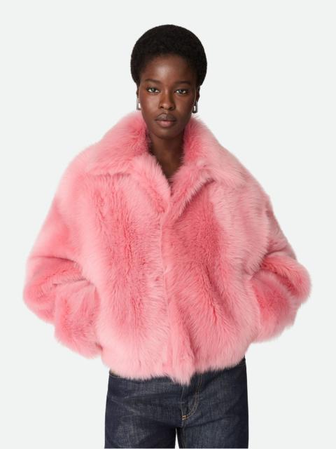 Bottega Veneta Toscana Shearling Cropped Blouson