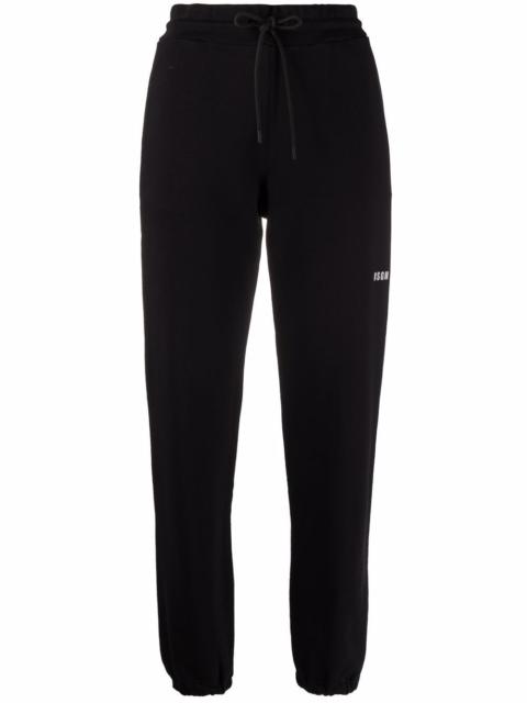 MSGM logo-print cotton joggers