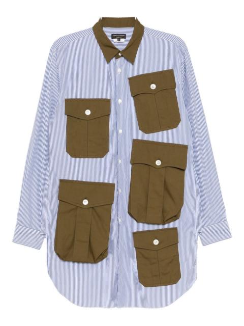 Comme des Garçons Homme Plus box-pleat pocket shirt