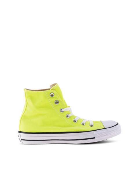 Converse 척 Taylor 모든 스타 높은 "Electric Yellow"스니커