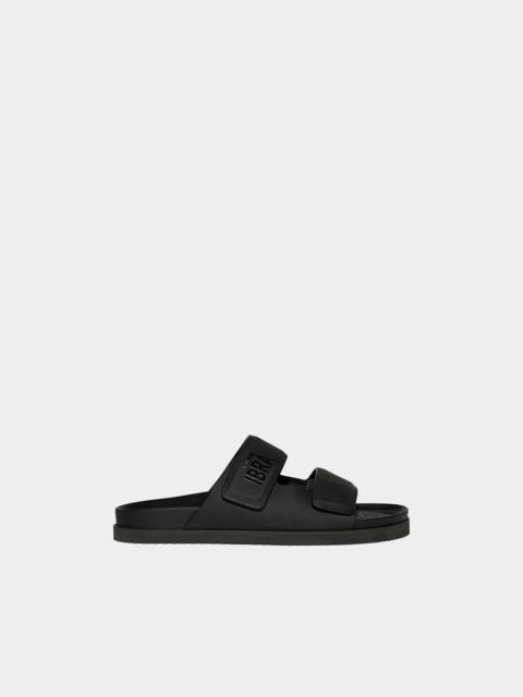 DSQUARED2 IBRA BLACK ON BLACK SANDALS