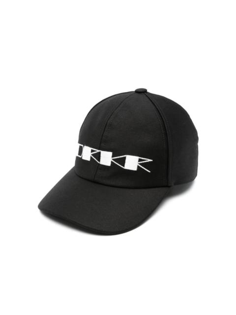 logo-embroidered baseball cap