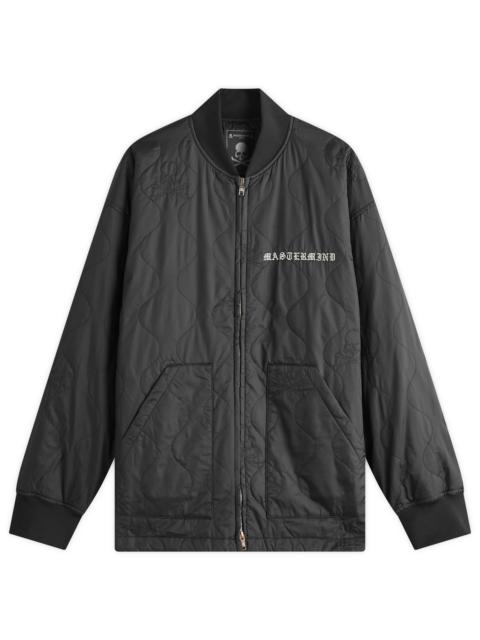 MASTERMIND WORLD Quilted Bomber Jacket