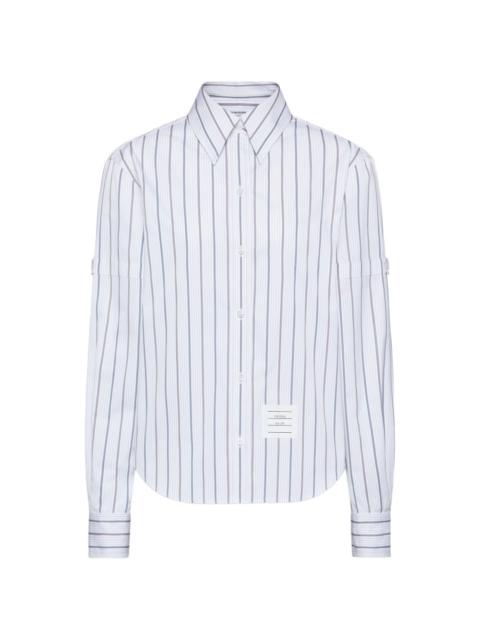 Thom Browne striped armband shirt