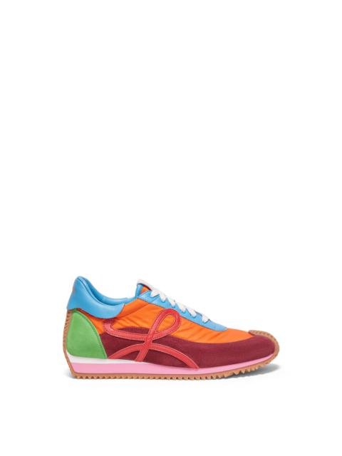 Loewe Flow Runner in nylon and suede