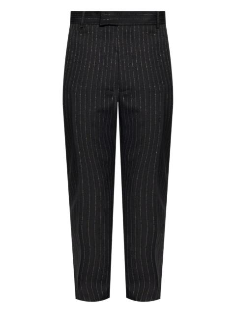 Alexander McQueen pinstripe-pattern trousers