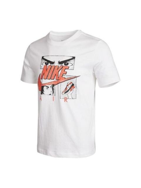 Nike 남자 나이키 운동복 티 남자 HBR 백색 DB6152-100로 나이키