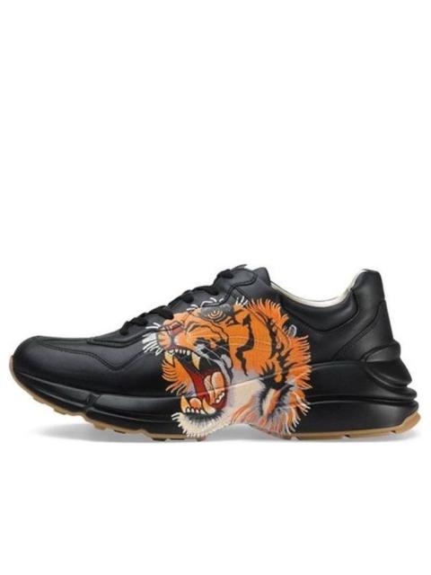 GUCCI Gucci Rhyton Leather 'Tiger Print' 548635-DRW00-1000