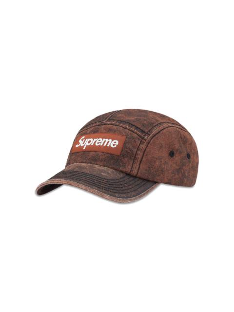 Supreme Washed Cordura Camp Cap 'Coral'