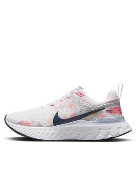 Nike (WMNS) Nike React Infinity Run FK 3 PRM 'White Navy Pearl Pink' FD4151-100