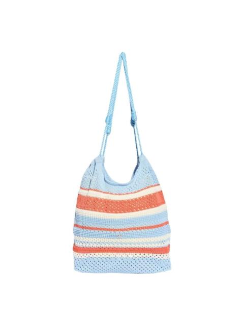 adidas (WMNS) adidas Crochet Tote 2 Bag 'Clear Sky Solar Red Off White' KX9590