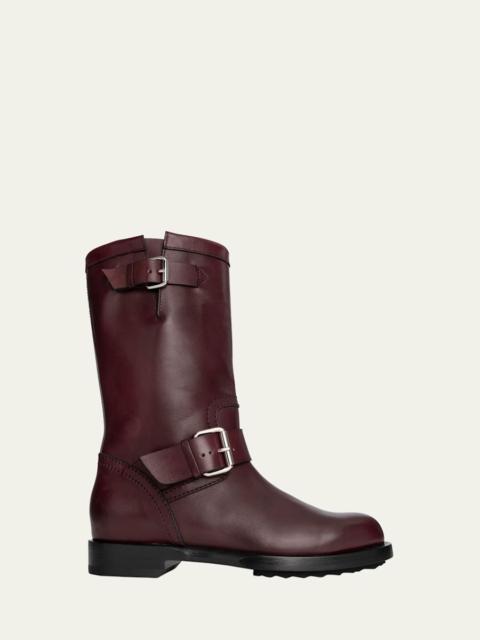 Pierre Hardy Wild Leather Moto Boots