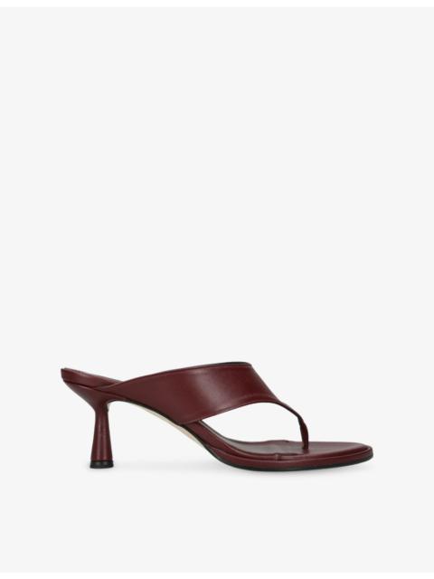 Aeyde Olenna Leather Heeled Sandals