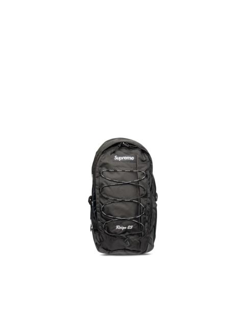 Supreme logo-patch backpack