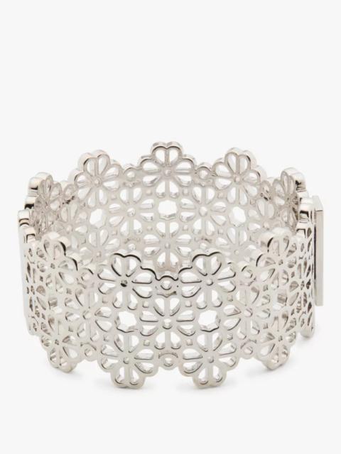 kate spade Spade Flower Lace Statement Bangle