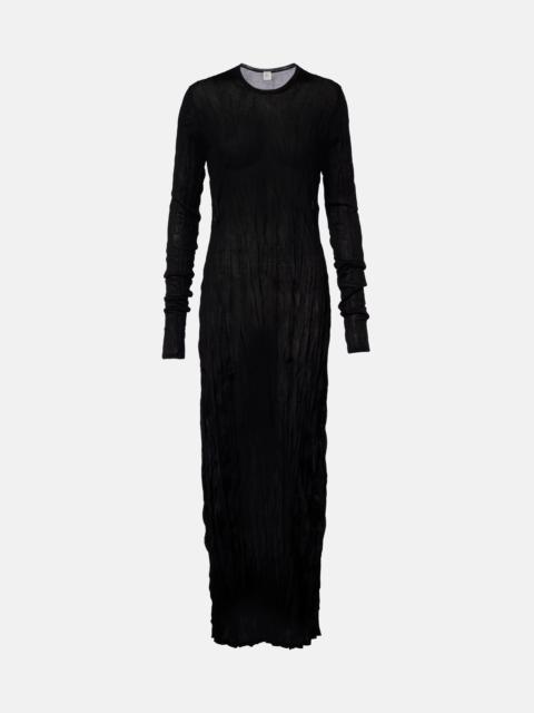TOTEME Pleated maxi dress