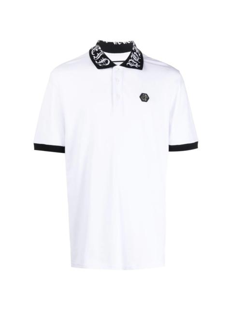 TM short-sleeve polo shirt