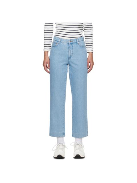 A.P.C. Blue New Sailor Jeans